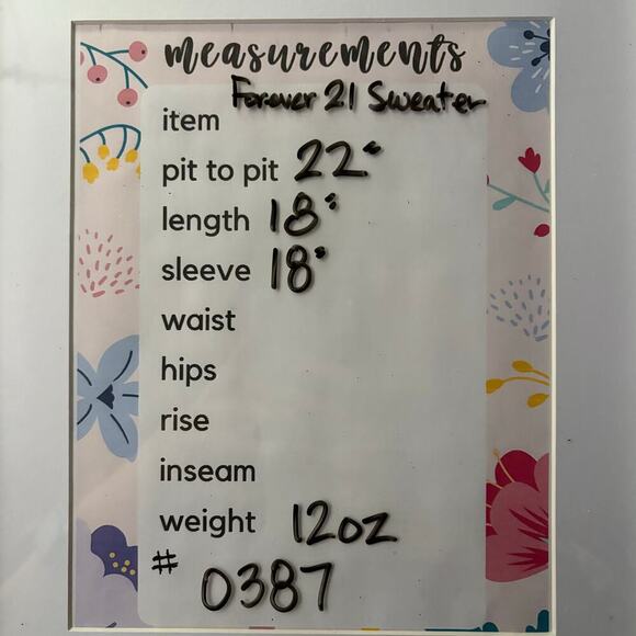 Forever 21 Sweater Woman's Medium Light Blue Fuzzy Warm Winter Pastel Coastal - Picture 11 of 12